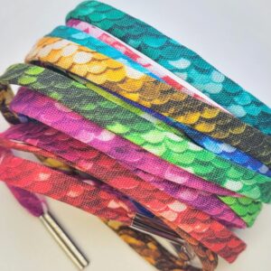 Shoelaces Rainbow Ombre - Jewel Colors